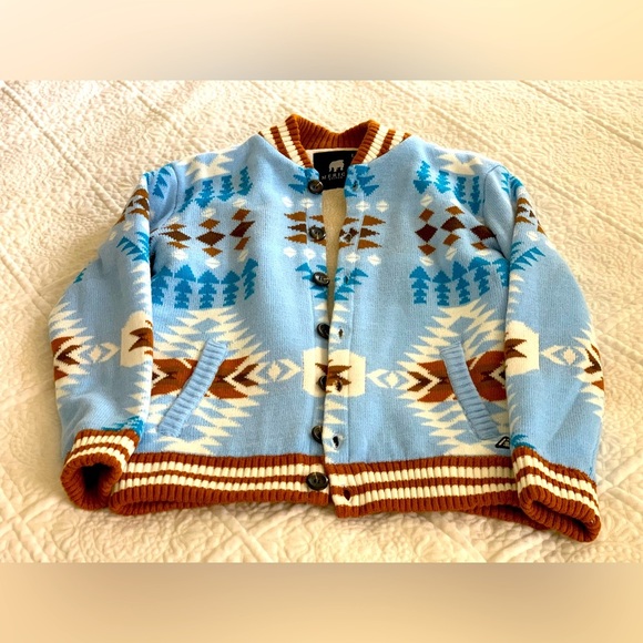 American Stitch Geometric-shaped Knot jacket Large - Picture 3 of 5